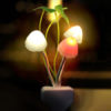 Smart Night led lamp Mushroom Shape Automatic